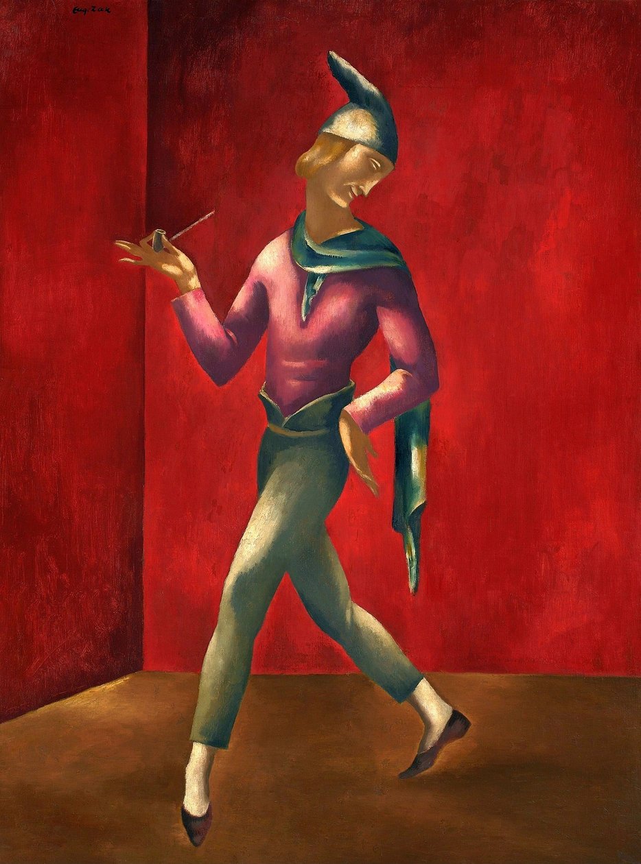 Pierrot Danser, klovn. av Eugeniusz Zak