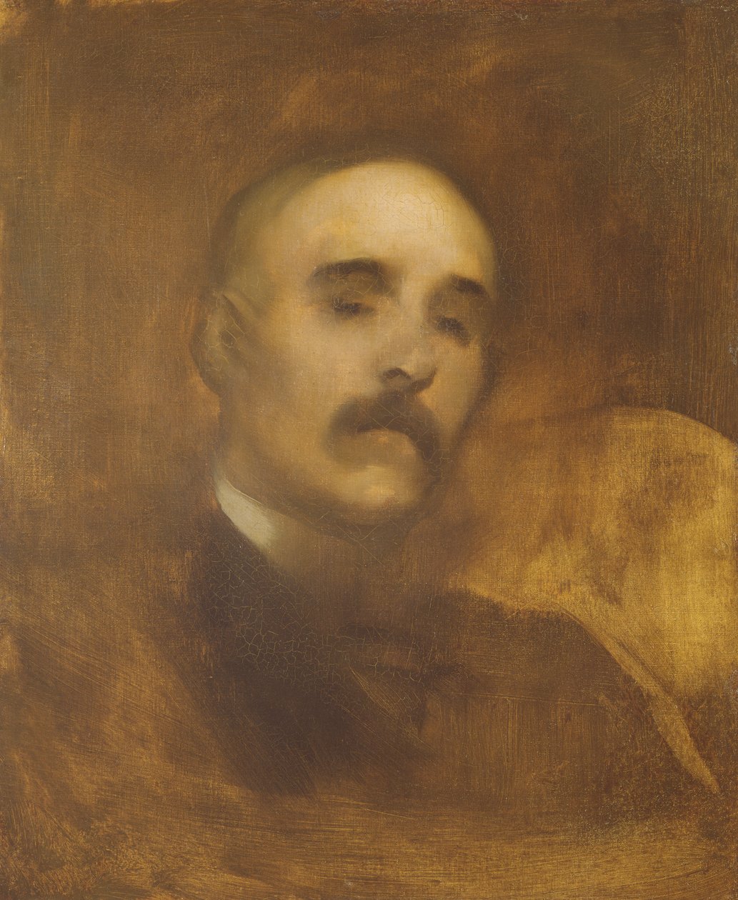 Georges Clemenceau (1841–1929) av Eugène Carrière