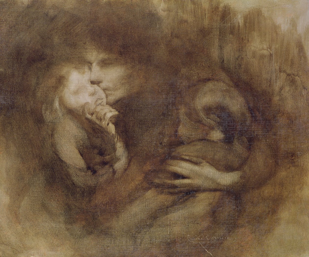 Barsel av Eugène Carrière
