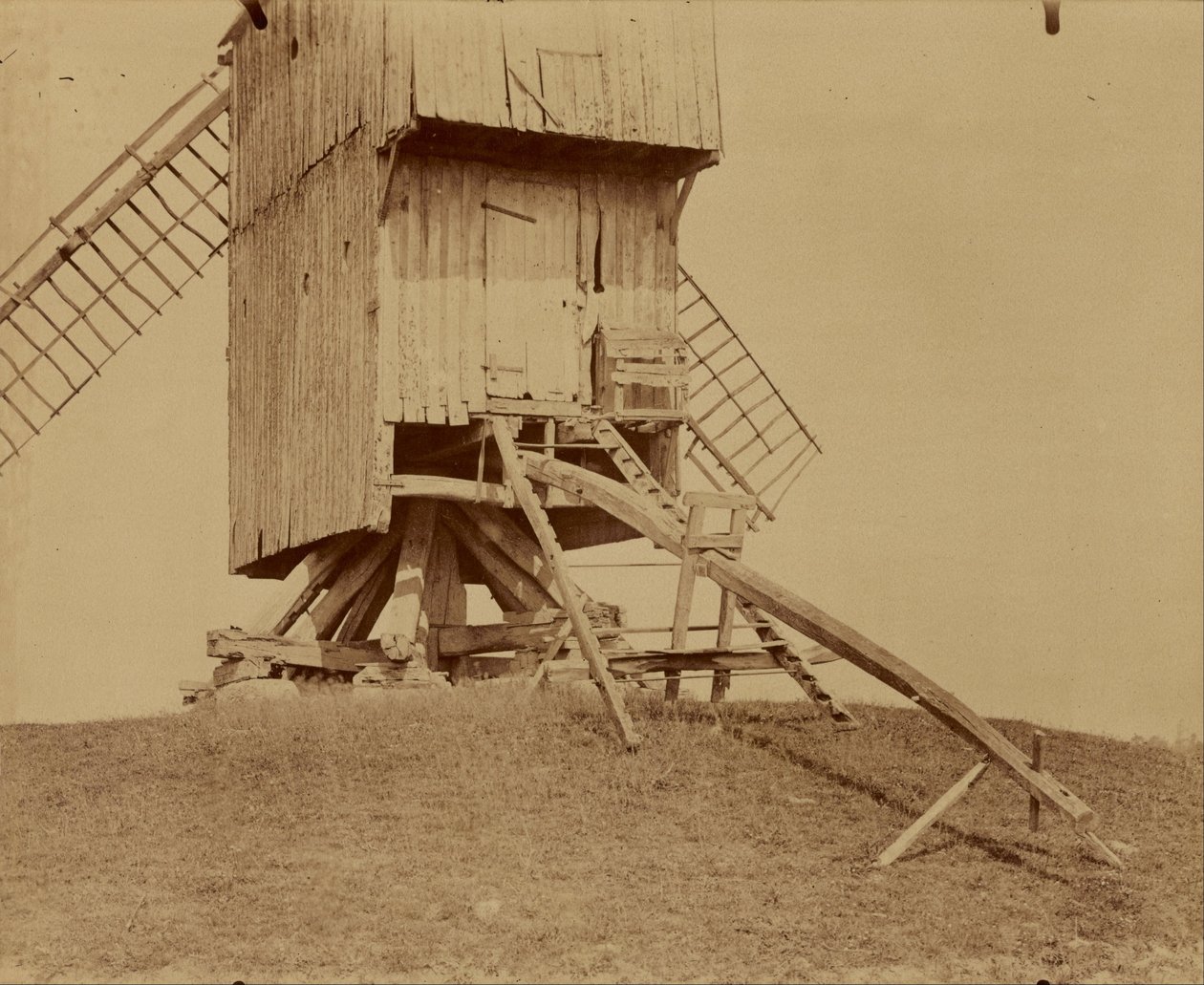 Mill (Somme) av Eugène Atget