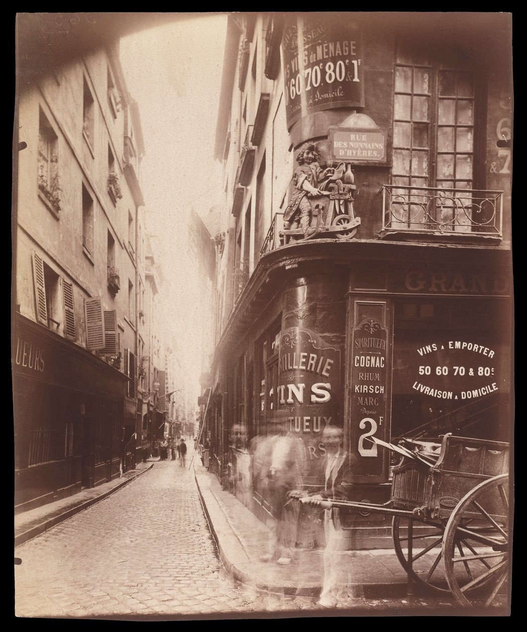 Rue des Nonnains av Eugène Atget