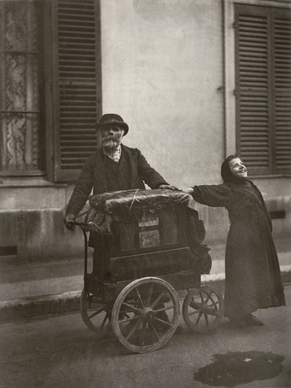Gatemusikere av Eugène Atget