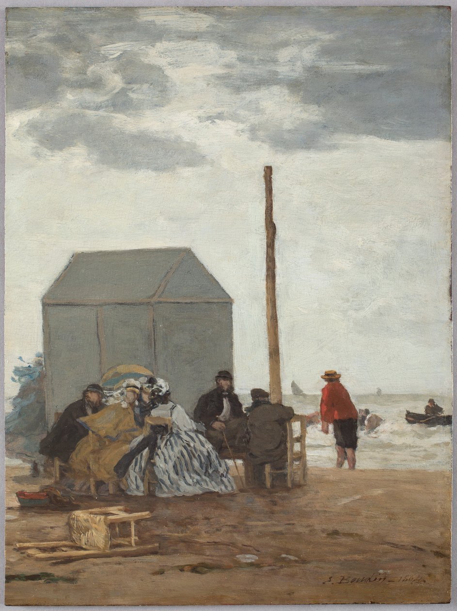 The Beach at Deauville   1298116   no       norwegian Successfully Translated  Original: Si son de otro linage (Perhaps They Are of Another Breed), Plate 61 from Los desastres de la guerra (The Disasters of War) Translat: Si son de otro linage (Perhaps The av Eugène Boudin
