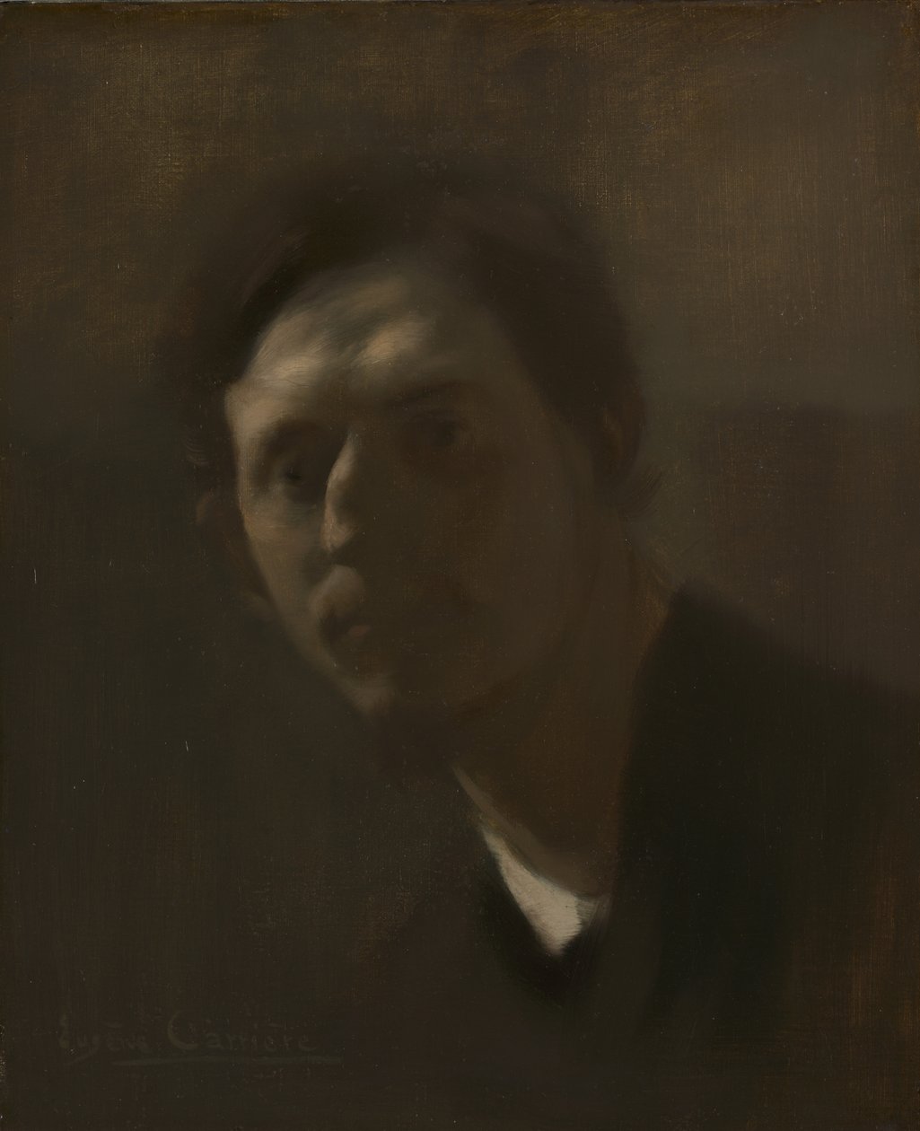 Armand Berton, ca. 1891 av Eugène Carrière