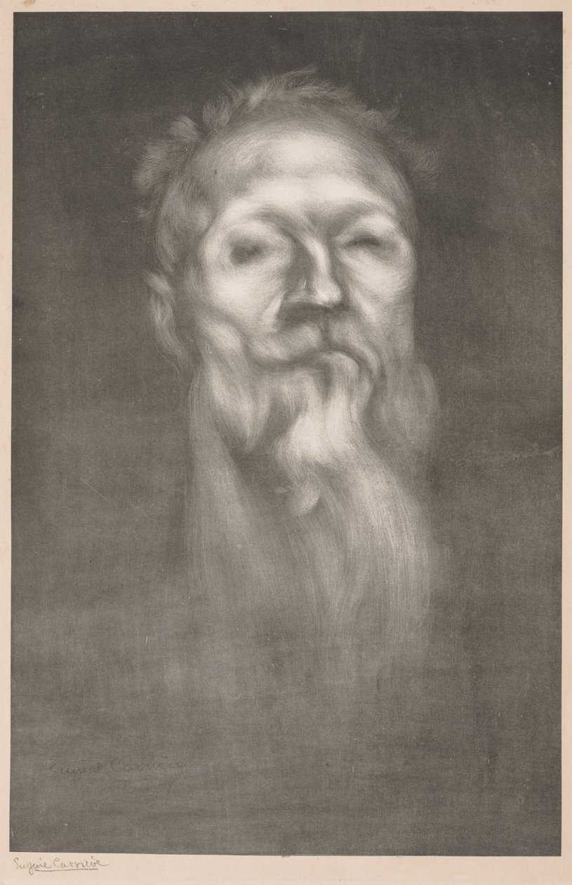 Auguste Rodin. av Eugène Carrière