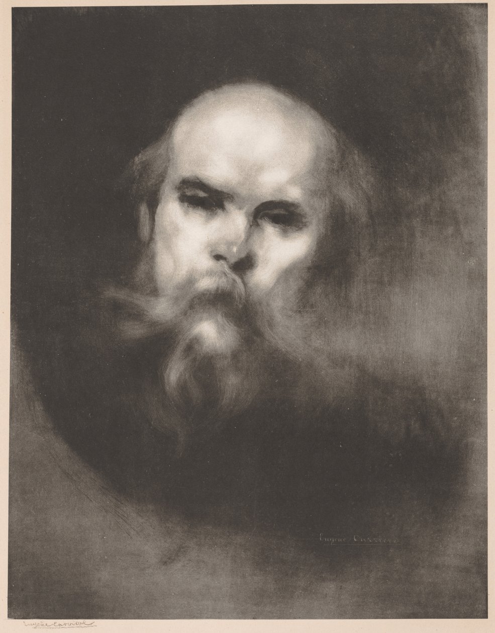 Paul Verlaine, 1896. av Eugène Carrière
