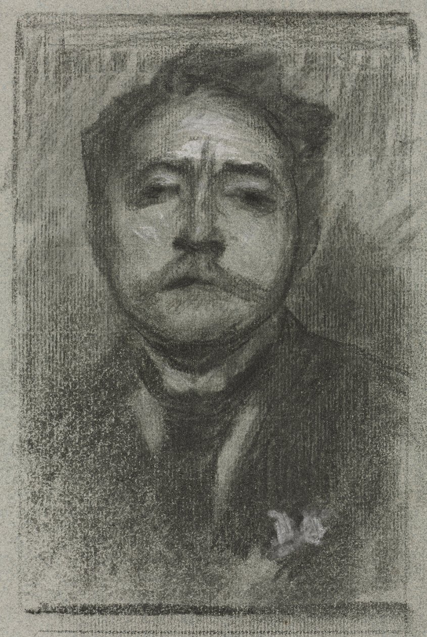 Portrett av Jean Ajalbert av Eugène Carrière