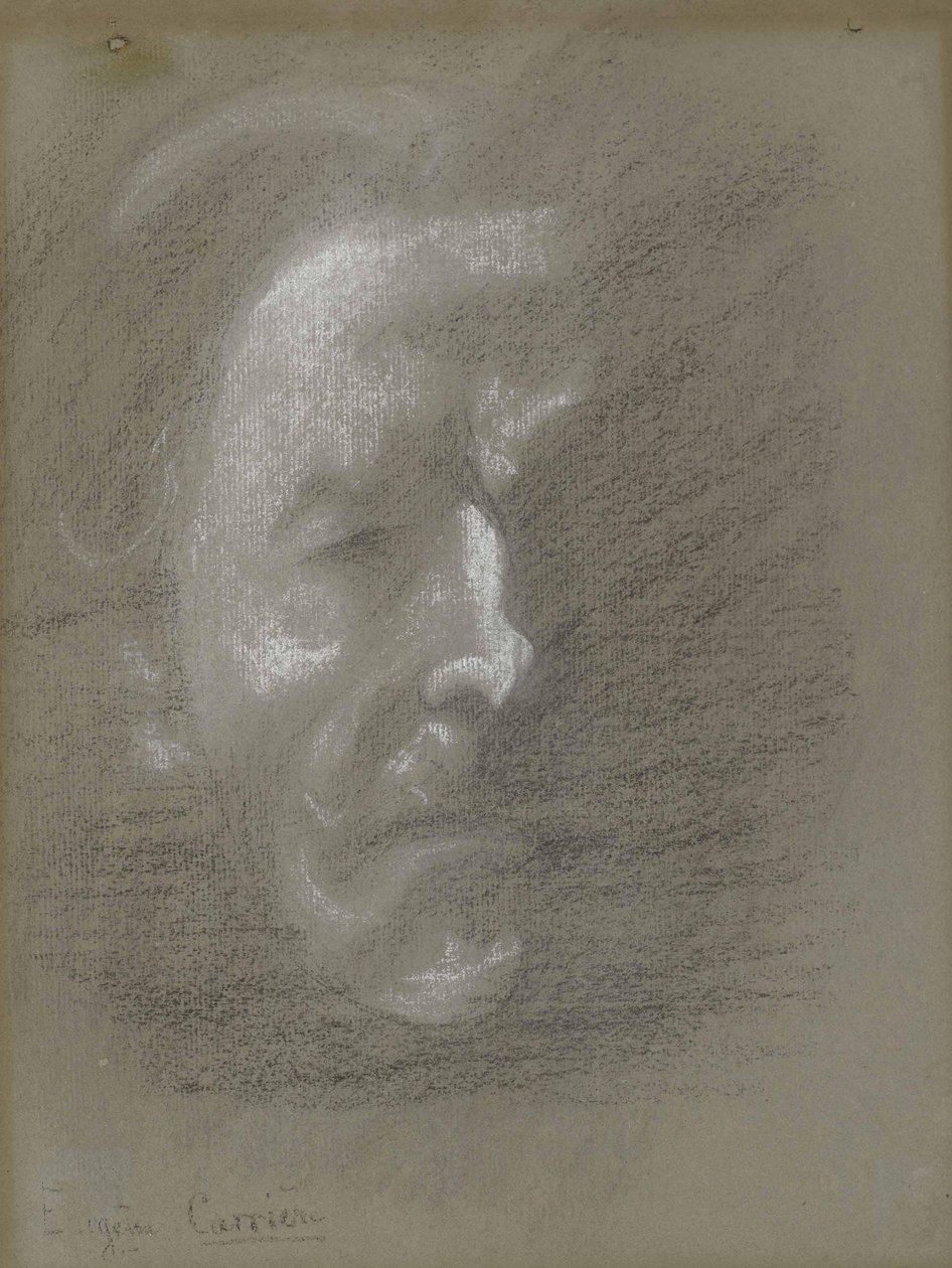Selvportrett. av Eugène Carrière