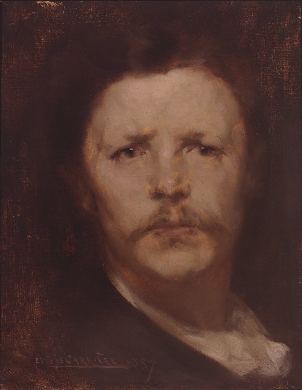 Selvportrett av Eugène Carrière