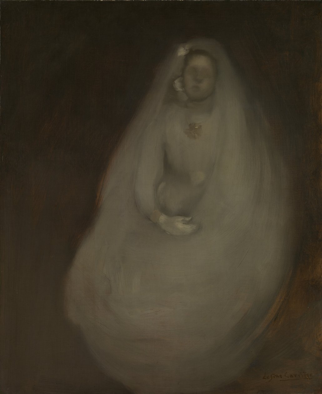 Den første nattverd, ca. 1896. av Eugène Carrière