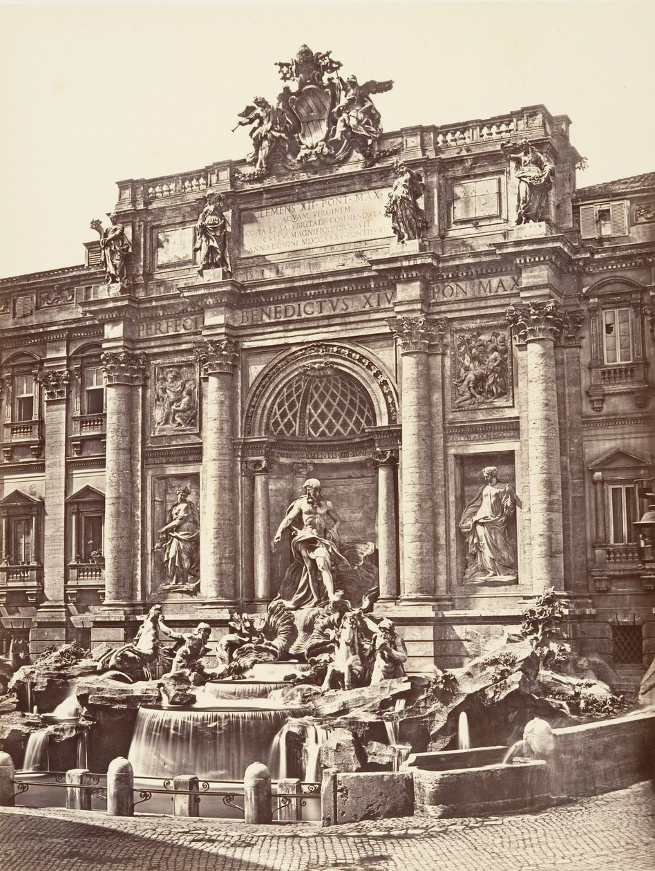 Trevifontenen, 1848-52. av Eugène Constant