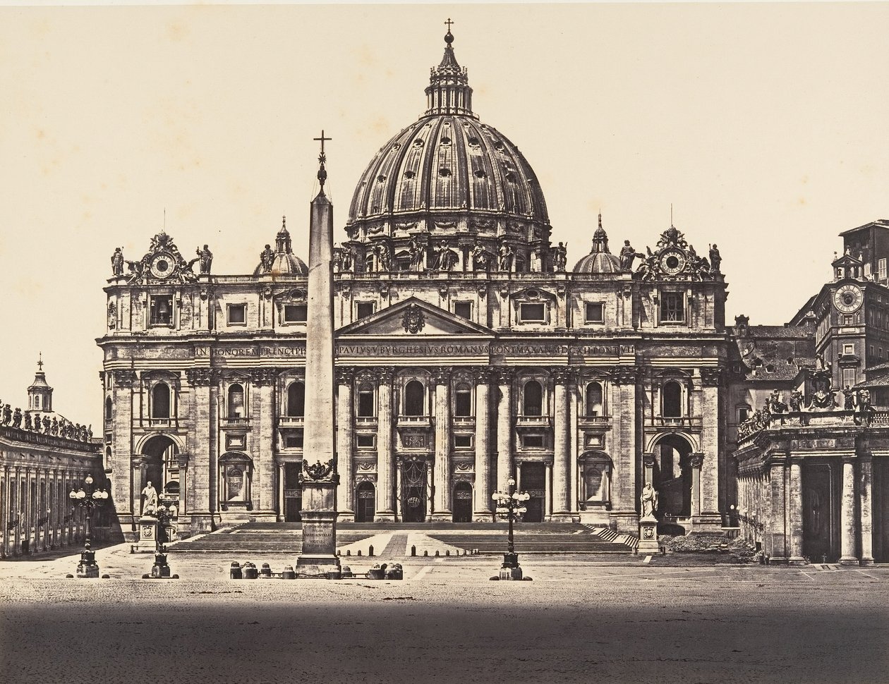 St. Peter i Vatikanet, 1848-52. av Eugène Constant
