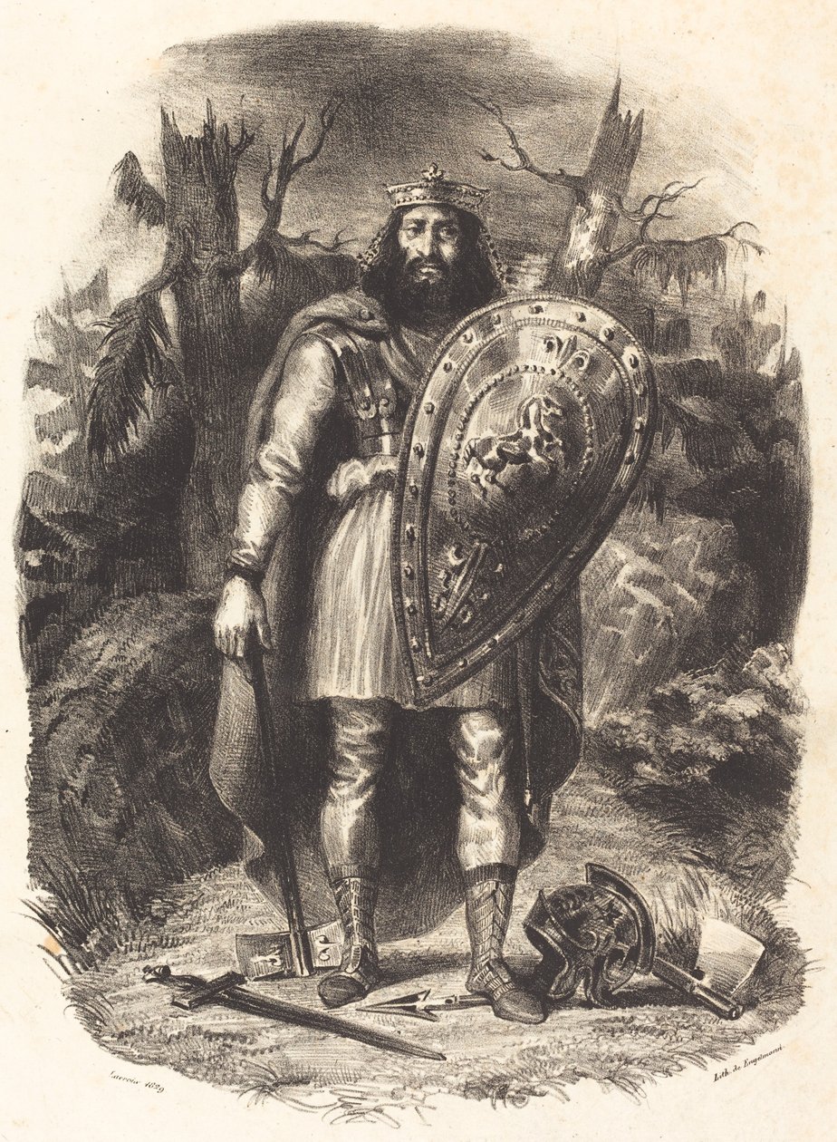 Vercingetorix, 1829. av Eugène Delacroix