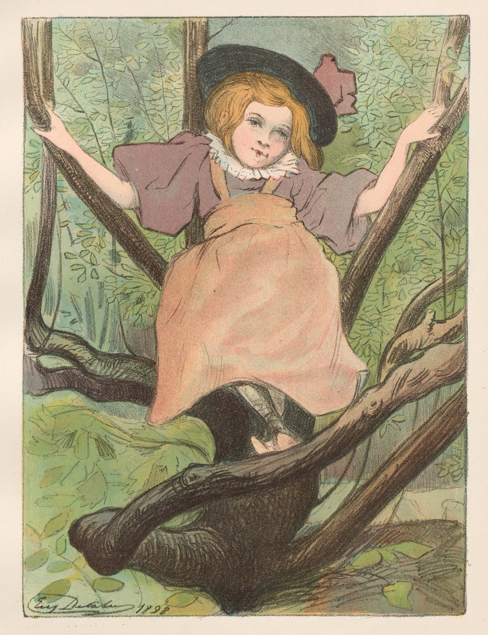 Kacia, 1898. av Eugène Delâtre