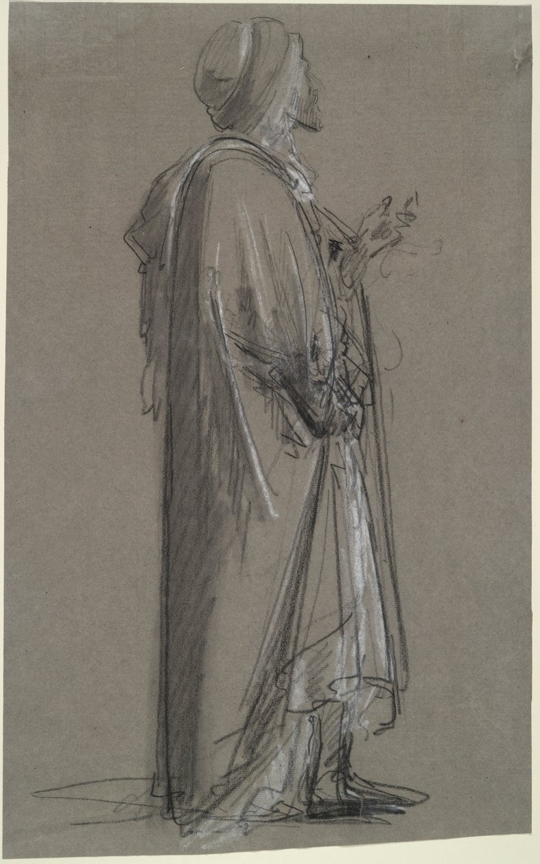 Arabe-debout (A Standing Arab) av Eugène Fromentin