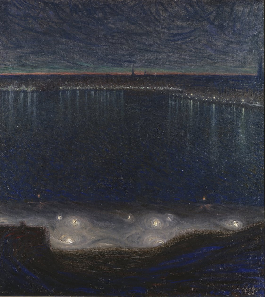 Riddarfjärden, Stockholm av Eugène Jansson