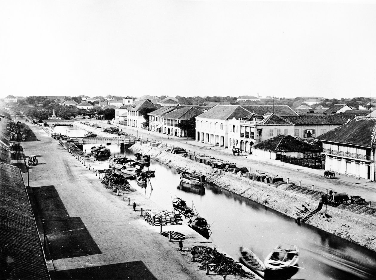 Saigon, ca. 1870-tallet av European Photographer