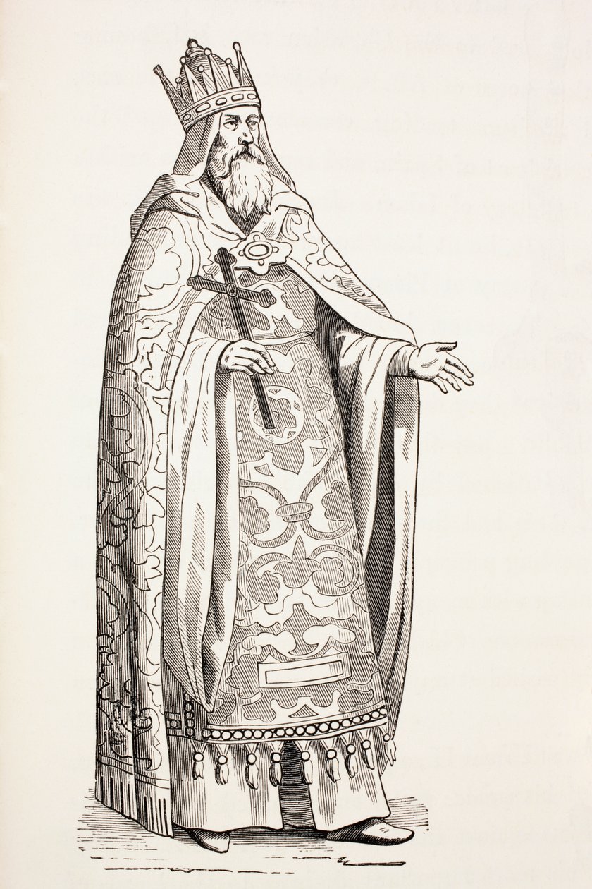 Prester John, c.1880 av European School