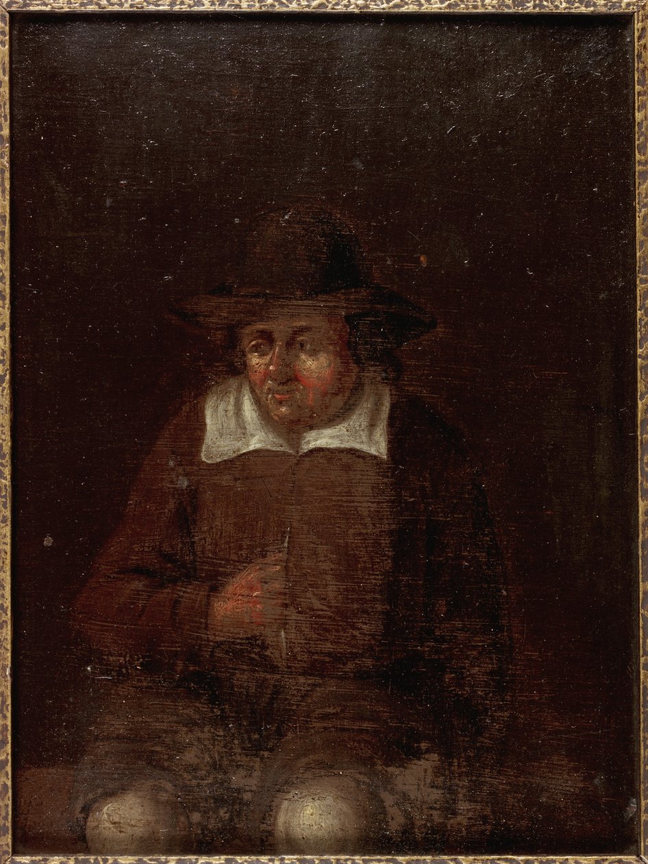 Sittende mann av European School