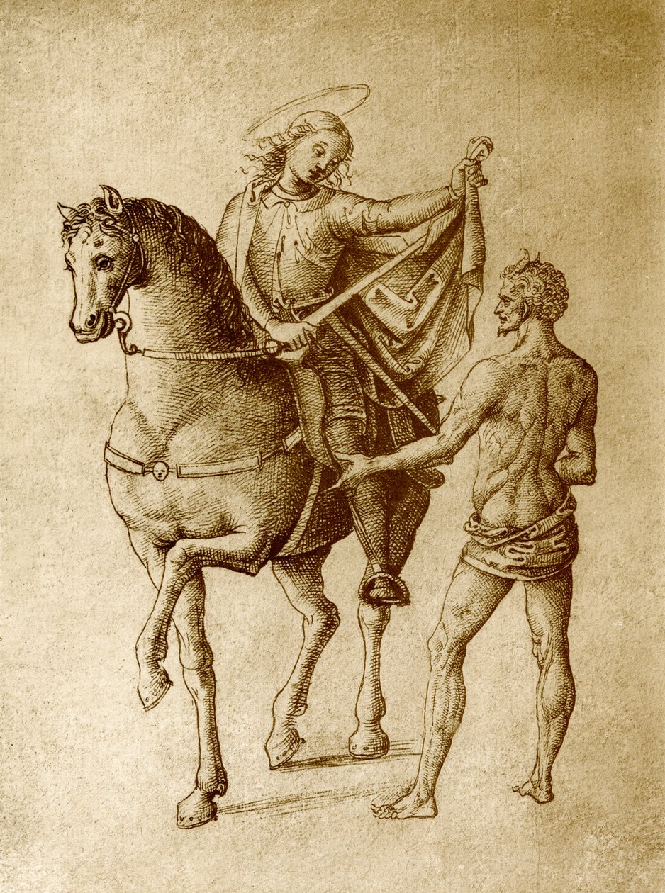 St. Martin av Eusebio da San Giorgio
