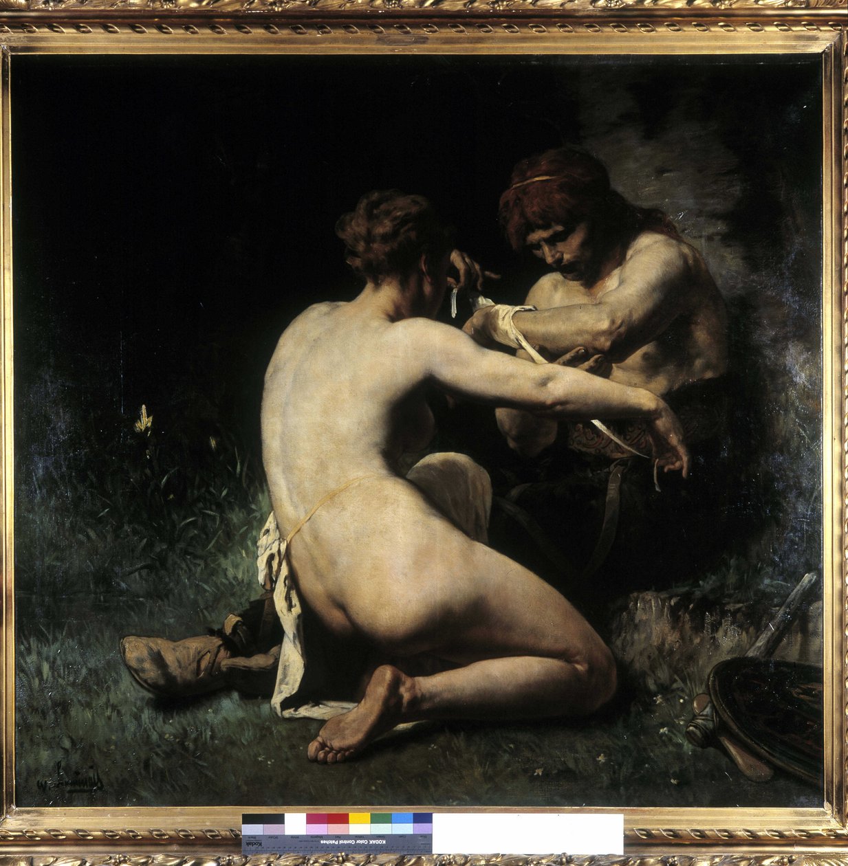 Gallere gjør vondt (olje på lerret) av Evariste Vital Luminais