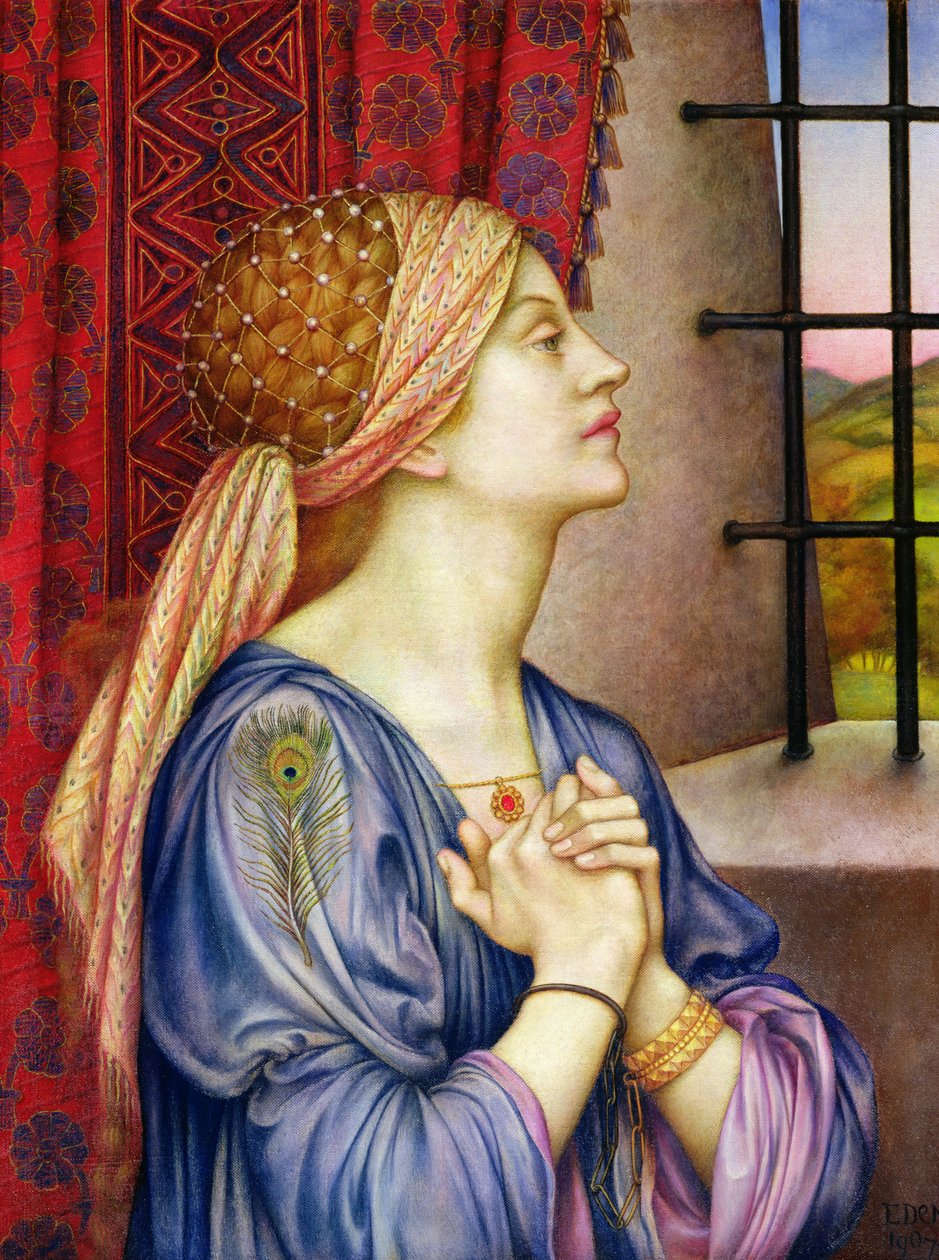 Fangen, 1907-08 av Evelyn De Morgan