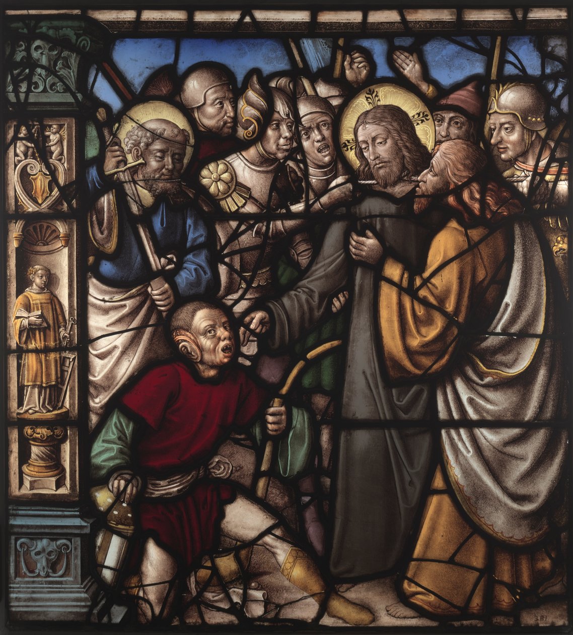Judas kyss, 1522-1526. av Everhard Rensig