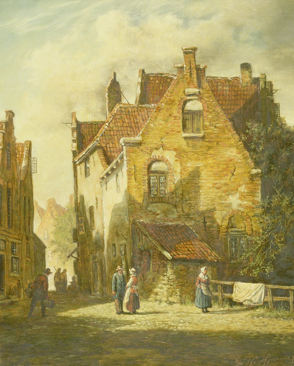 Gatescene av Ewald Honnef