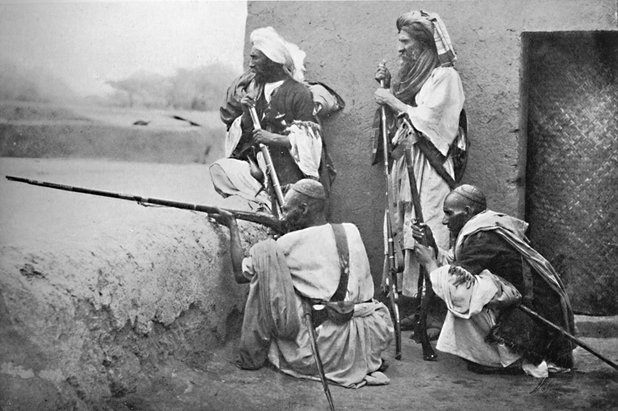 Afridis på krigsstien, 1902 av F. Bremner