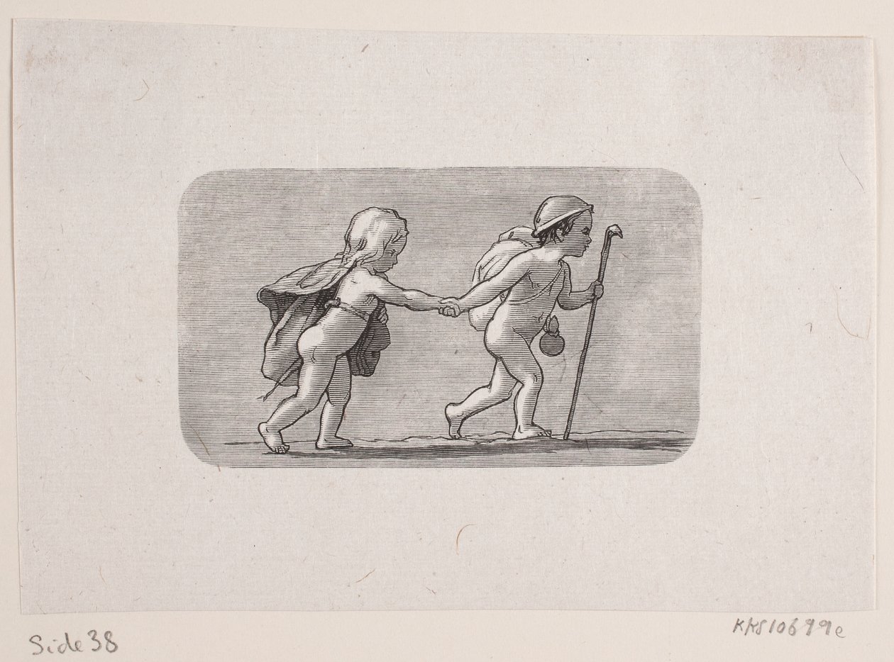 Vignett for "Gjennom Frankrike" av F. Hendriksen