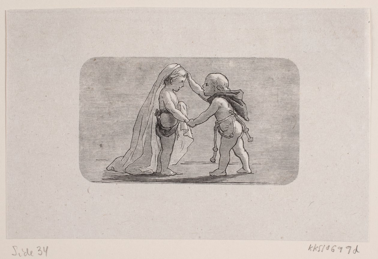 Vignett for "The Inauguration" av F. Hendriksen