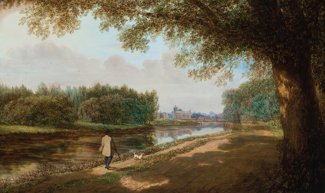 Themsen ved Isleworth av F. Holt