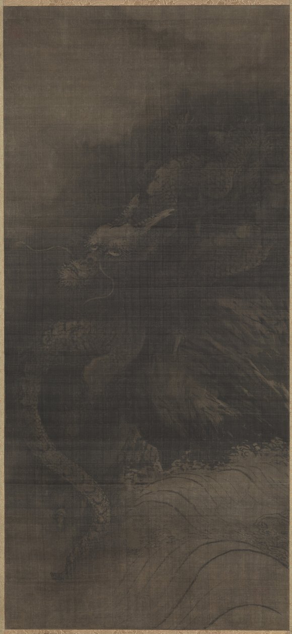 Drage, Tiger, ca. 1250-1279. av Fachang Muqi