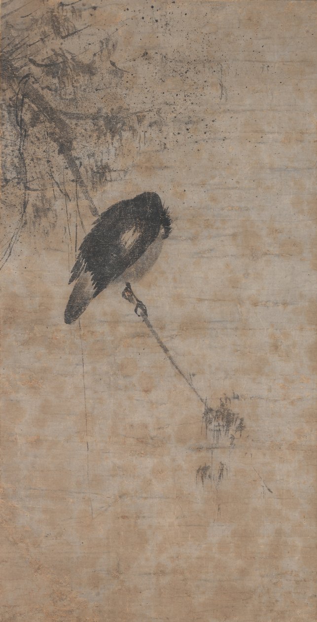 Willow and Magpie, midten av 1200-tallet. av Fachang Muqi