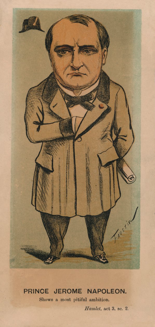 Prins Jerome Napoleon, 1874. av Faustin