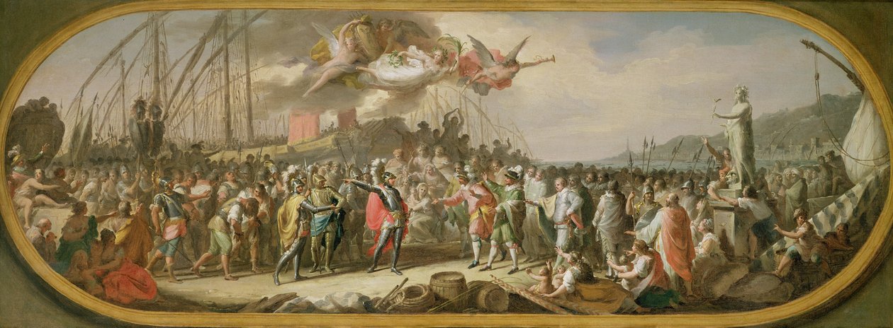 Triumph of Lamba Doria (op) av Fedele Fischetti