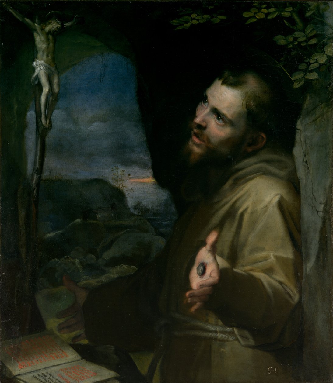 Saint Francis, ca. 1600-1604. av Federico Barocci