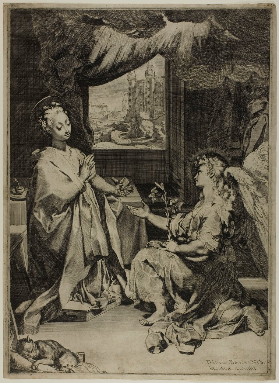 Kunngjøringen av Federico Barocci