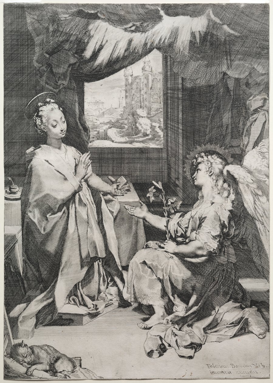 Kunngjøringen av Federico Barocci