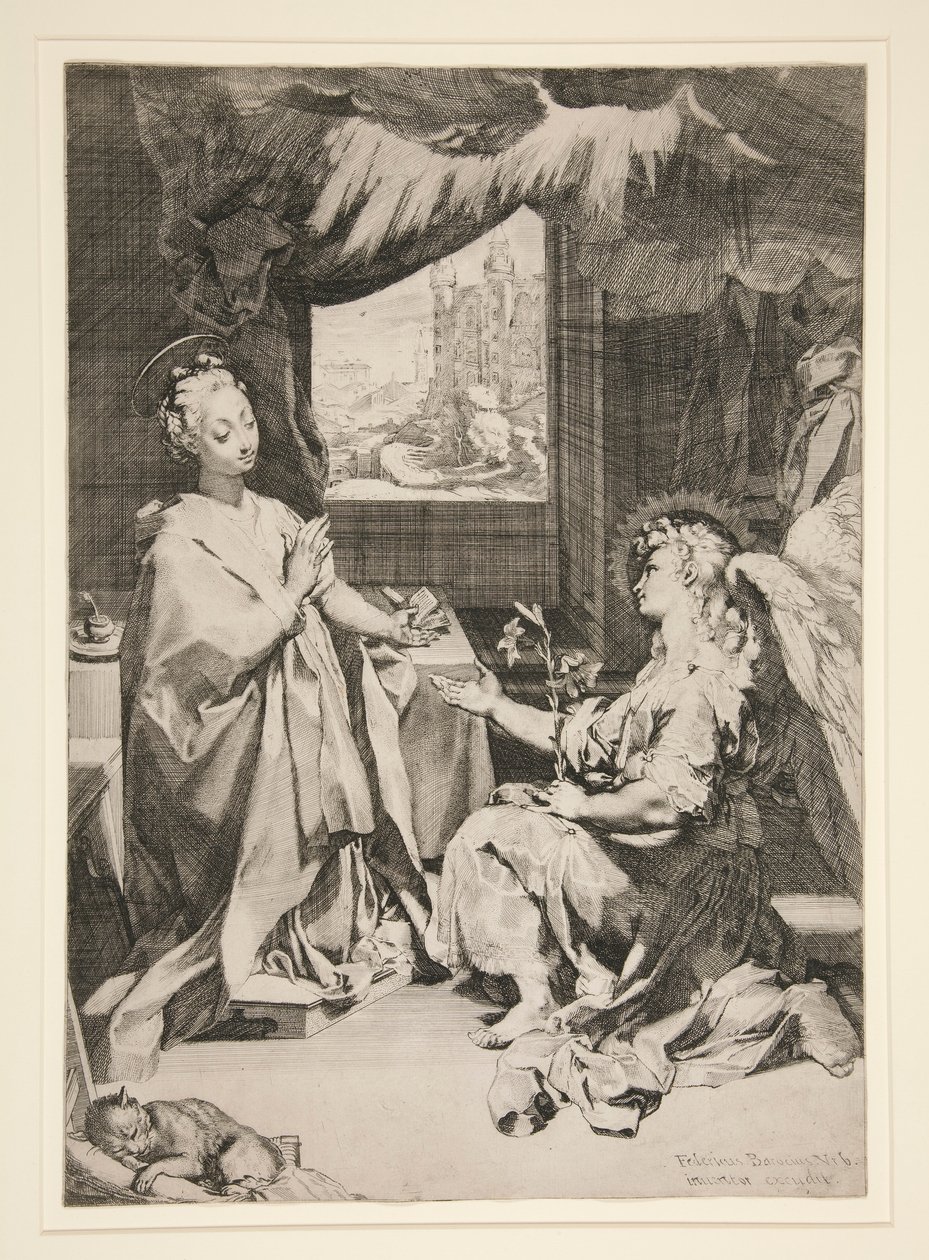 Kunngjøringen av Federico Barocci