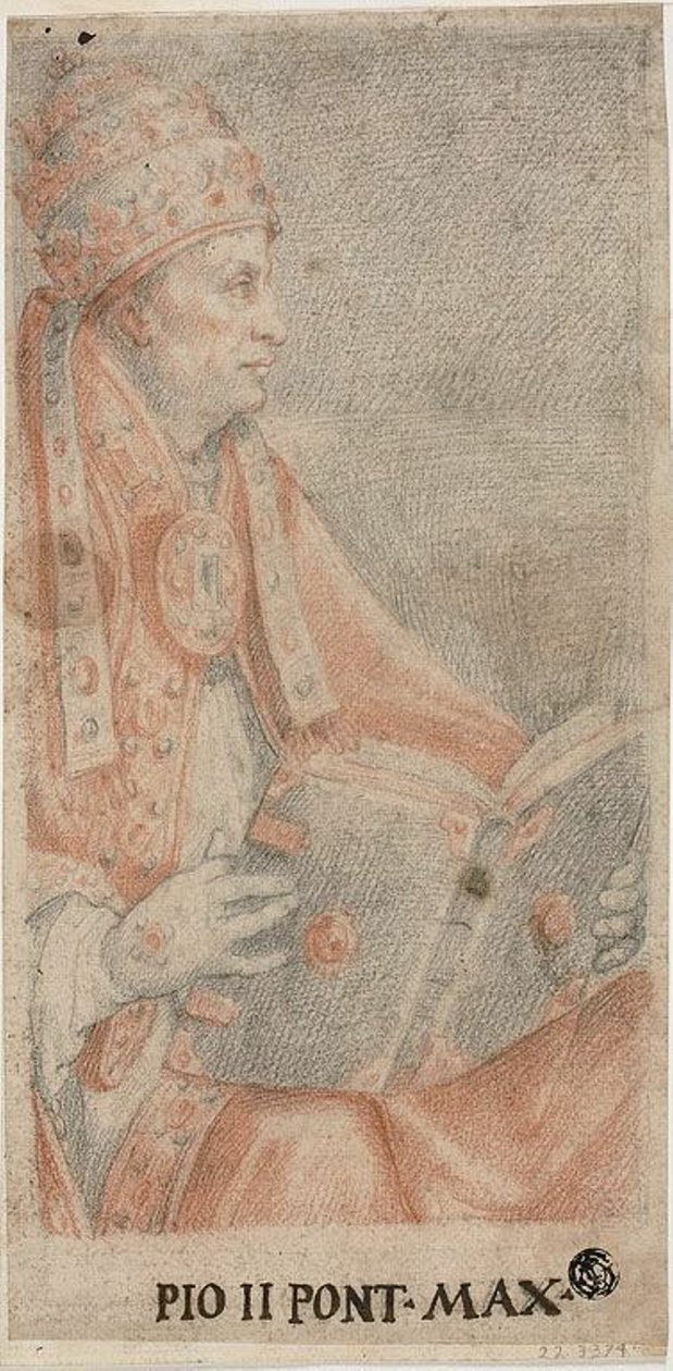 Pave Pius II av Federico Zuccaro