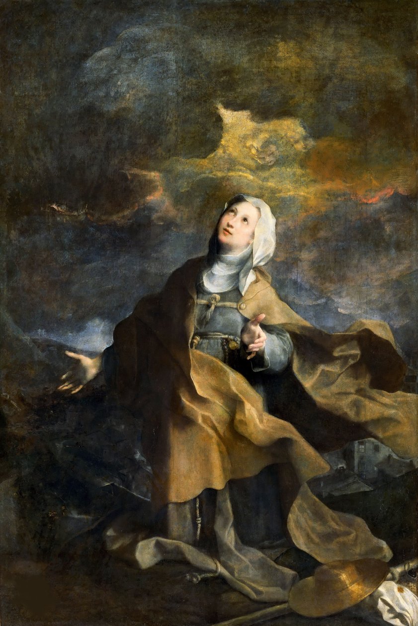 Den velsignede Michelina av Pesaro, 1606. av Federigo Barocci