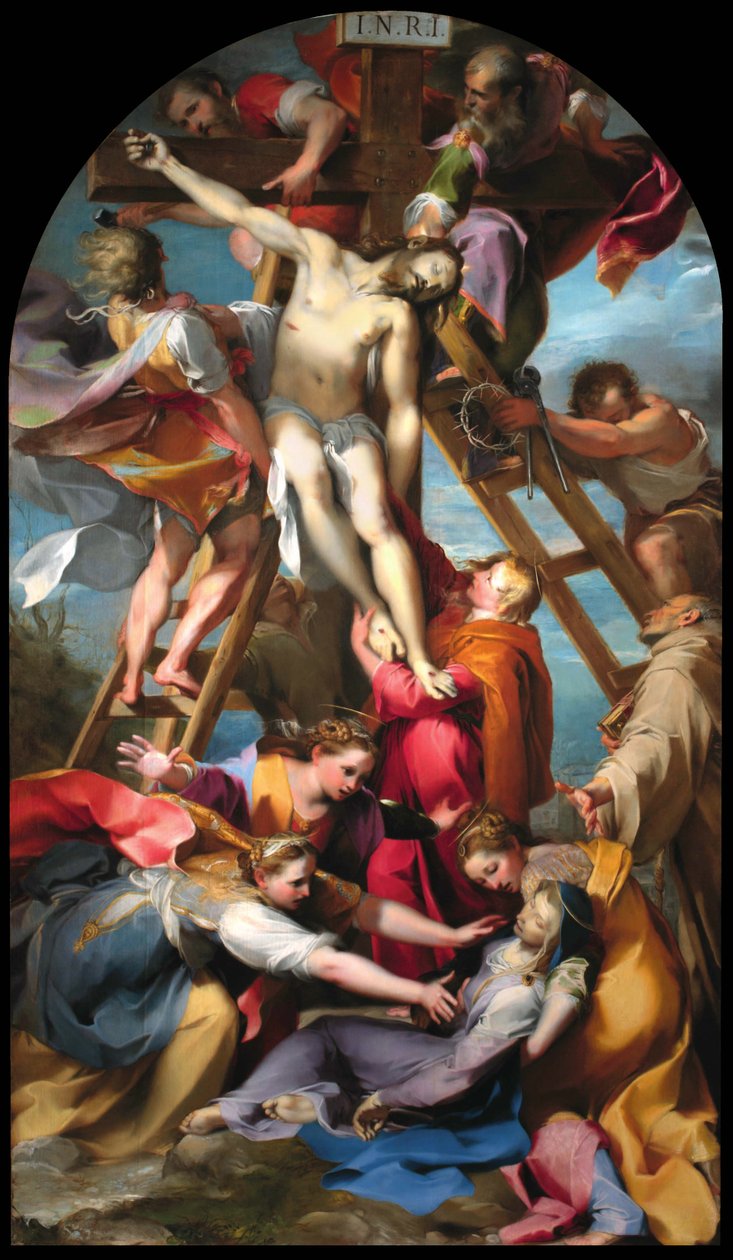 Nedstigningen fra korset, 1569. av Federigo Barocci