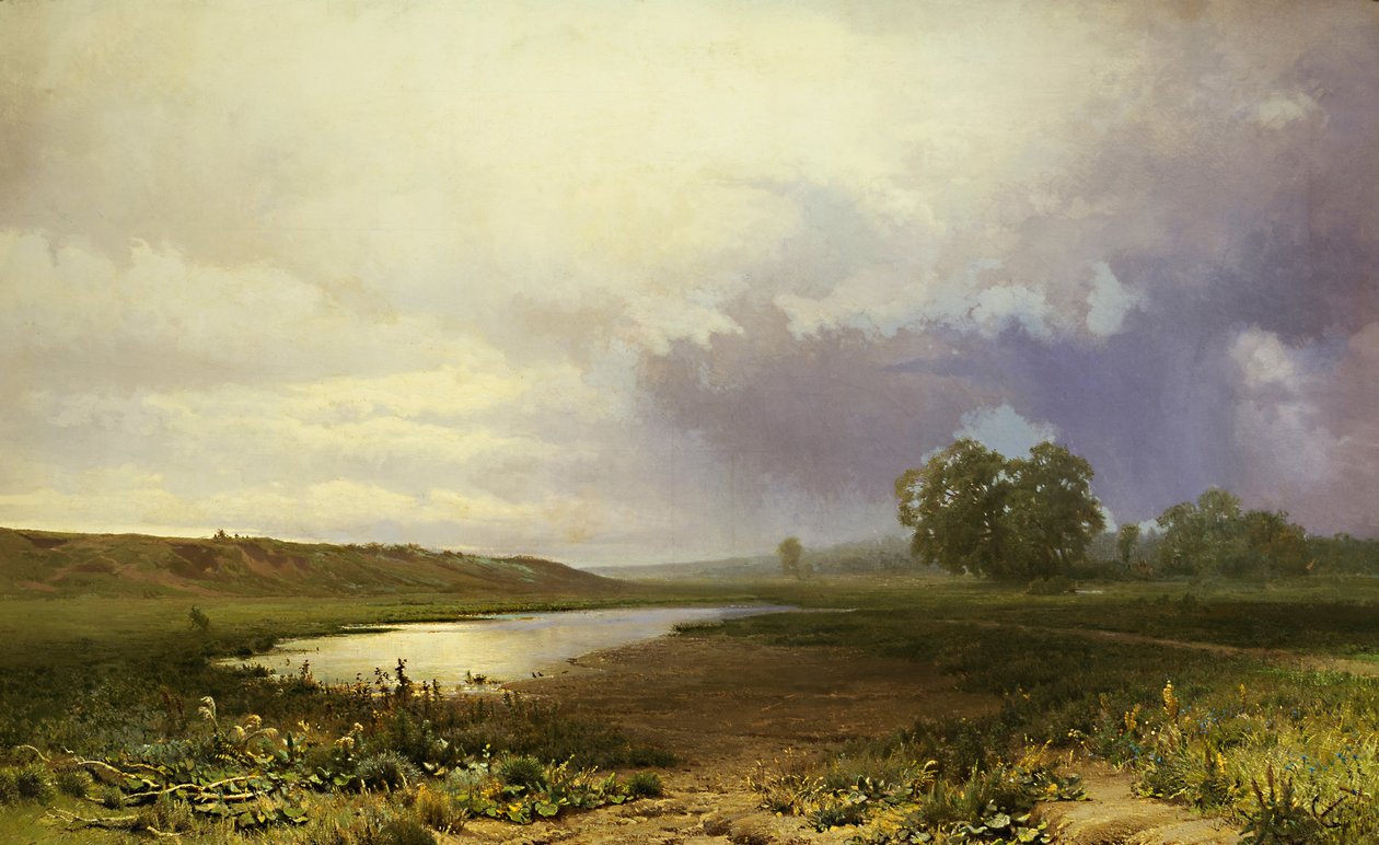 Wet Meadow av Fedor Vasilyev