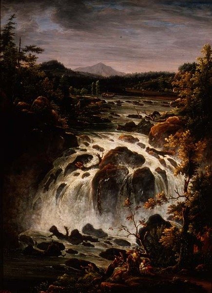 Imatra-fossen i Finland av Fedor Mikhailovich Matveev
