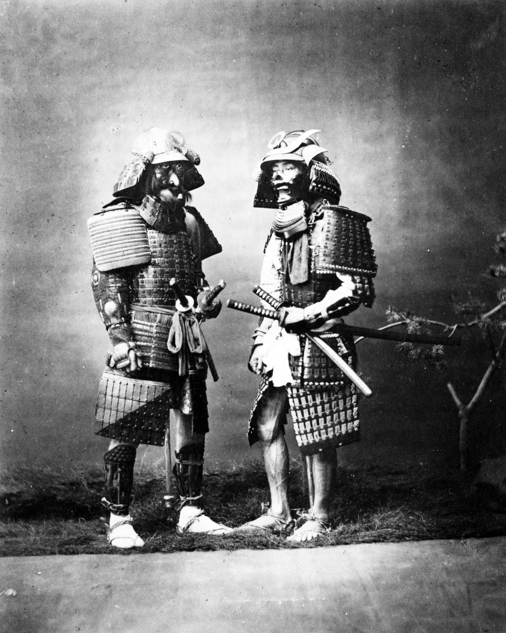 Samurai, ca. 1860-80 av Felice Beato