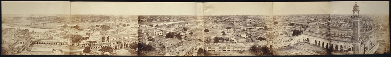 Lucknow, Cawnpore, Benares og Agra. (omslags tittel) av Felice Beato