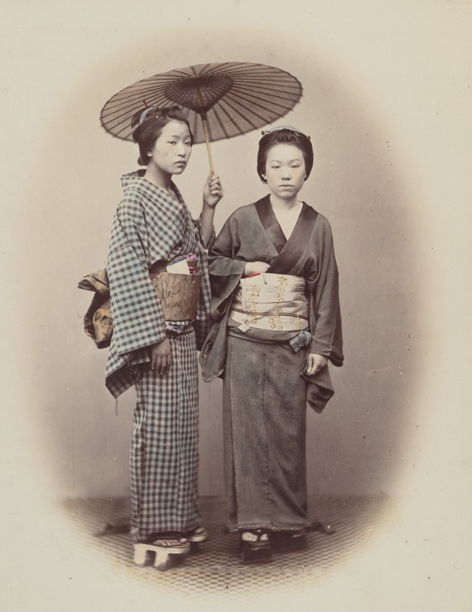 Ut på tur, 1868. av Felice Beato