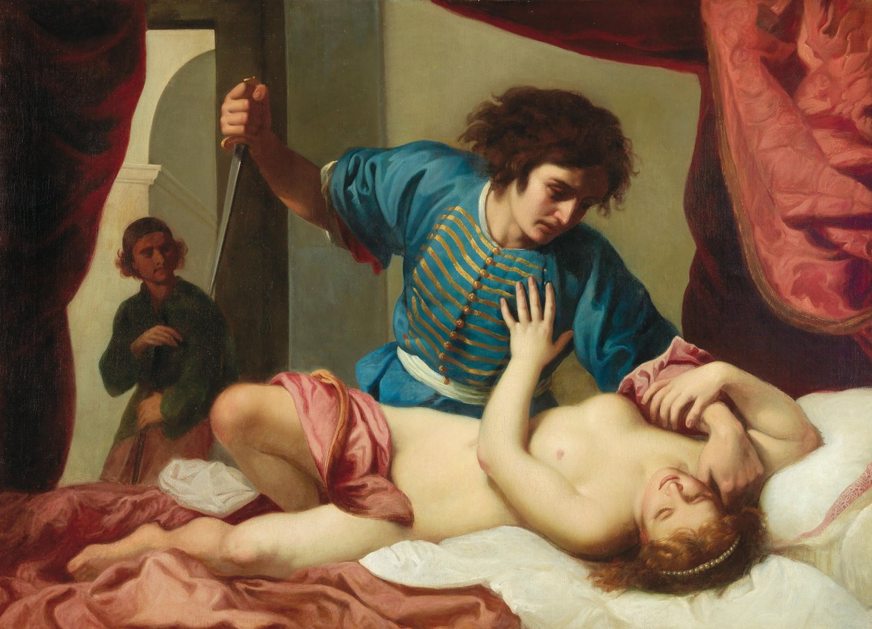 Tarquinius og Lucretia, 1630-årene. av Felice Ficherelli