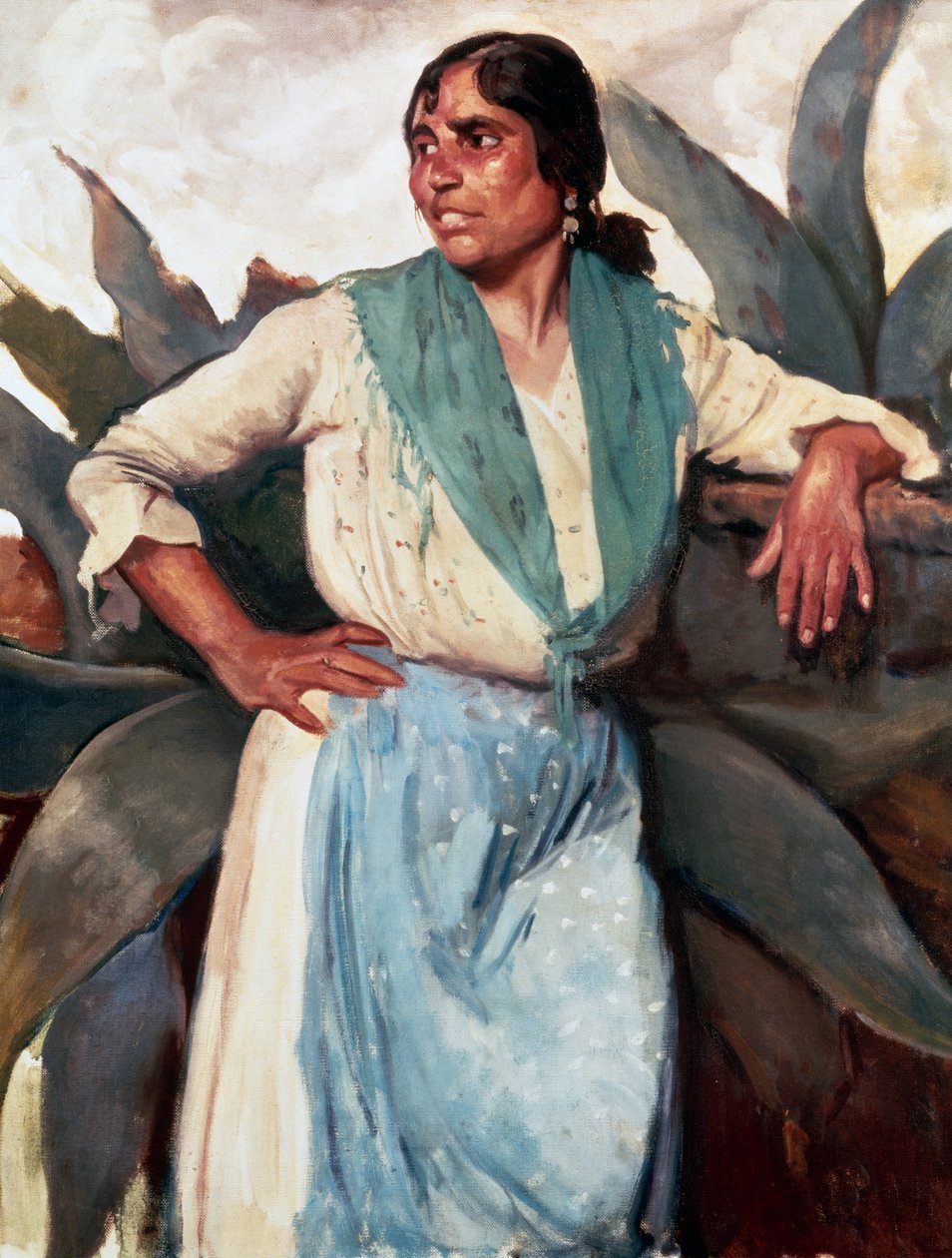 Sigøynerkvinne, ca. 1929 av Felipe Abarzuza y Rodriguez de Arias